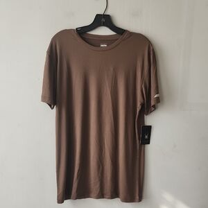 Classic Brown Short Sleeve Men's Tee